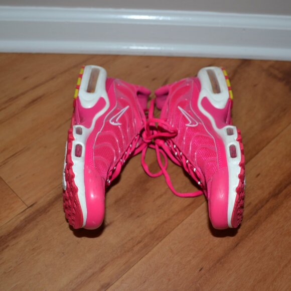 Nike Air Max Plus Hot Pink/white Women's DR9886-600 Size 7 Athletic sneakers - Picture 7 of 10